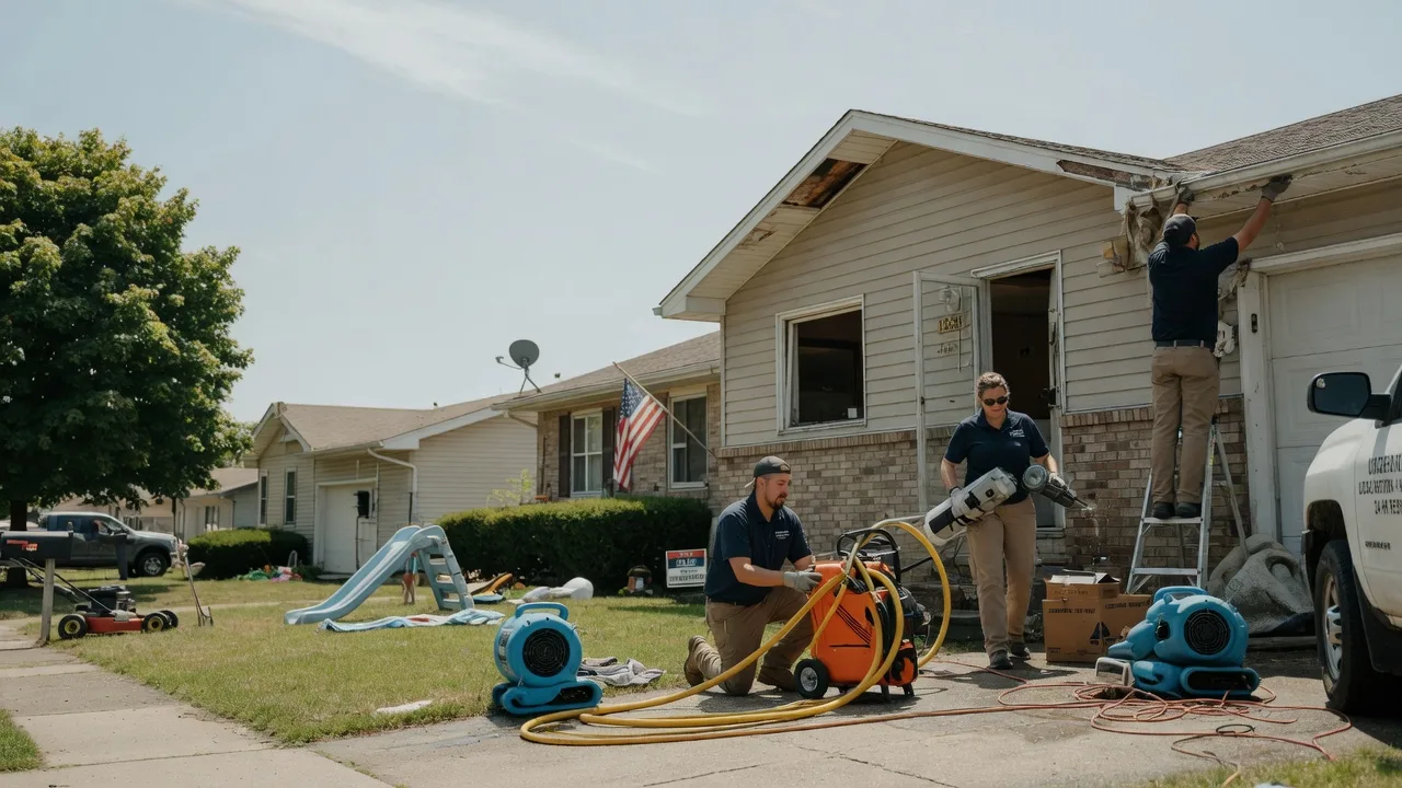 Water Damage Restoration in Mount Olive, NC near me